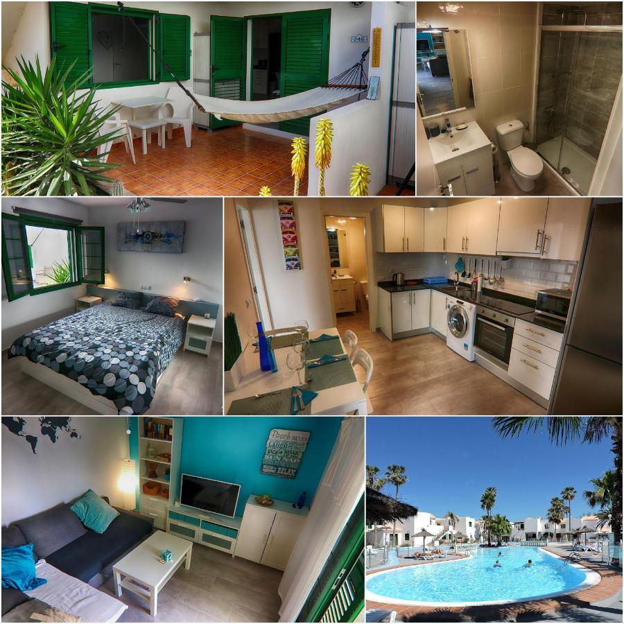 New Central Town Bungalow Wifi Netflix Caleta De Fuste Bagian luar foto